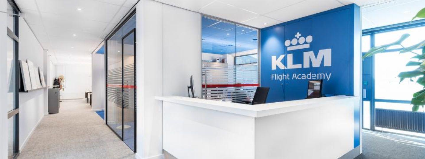 Kantoor KLM, werkplek van Andrey (Competa IT)